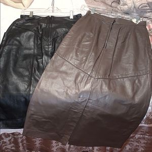 leather skirt bundle
